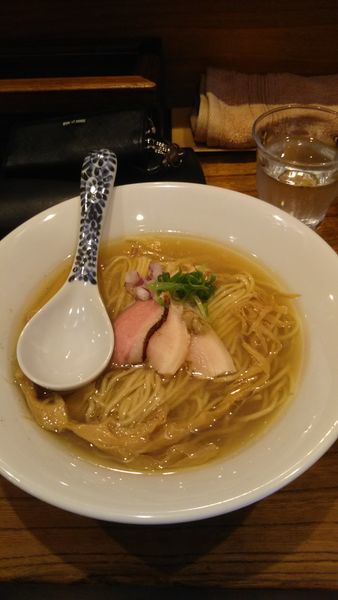 「出汁そば塩」@中華そば 先崎の写真