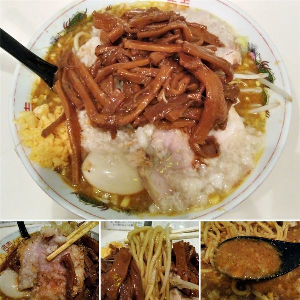 「スープカレーそば＋メンマ＝980円」@麺家ぶんすけの写真