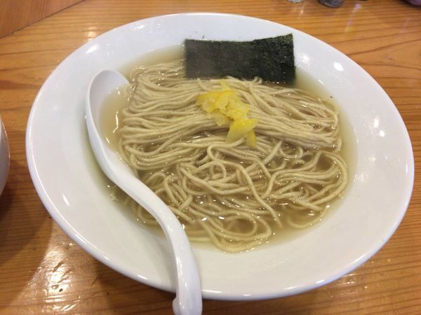 「期間限定のつけそば「釜揚げつけそば」880円」@下町中華そば すずめ食堂の写真