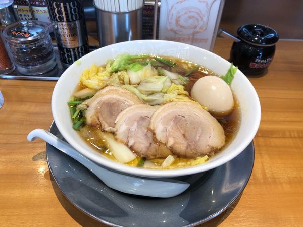 「道豚堀あまウマラーメン 700円」@らあめん花月嵐 立川西砂店の写真