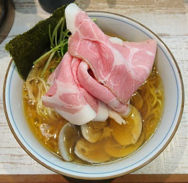 「特製蛤そば」@中華そば 四つ葉の写真