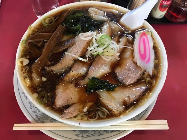 「チャーシューワンタン麺1,050円」@かし亀の写真