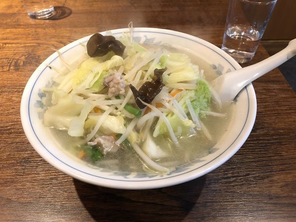 「タンメン 680円」@中華料理 栄華の写真