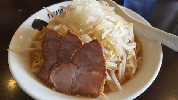 「みちるめん」@ガツ盛りラーメンみちる屋 南流山店の写真