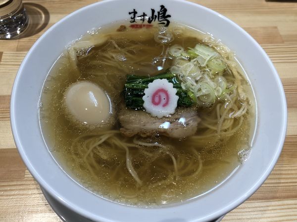 「煮玉子中華蕎麦」@中華蕎麦 ます嶋の写真