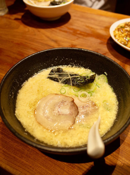 「玉子とじ塩らーめん…750円」@萬珍軒の写真