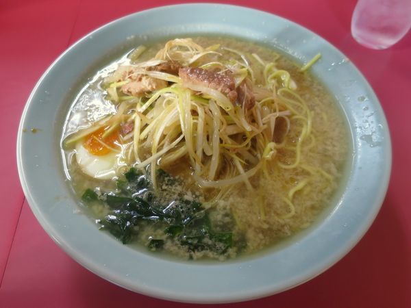 「ネギラーメン ７００円」@ラーメンショップ 埼大店の写真