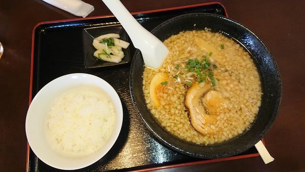 「醤油ラーメンこってり」@麺屋 きた村の写真