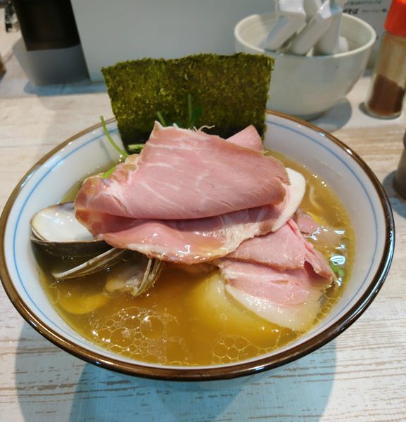 「特製蛤そば」@中華そば 四つ葉の写真