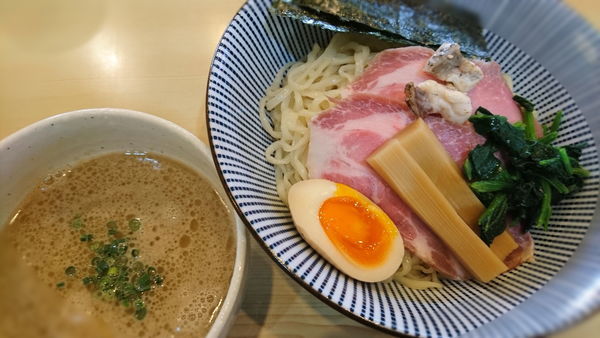「【限定】鯛白湯つけ麺」@寿製麺よしかわ 坂戸店の写真
