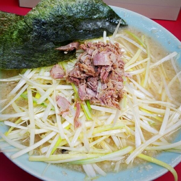 「ネギラーメン ６２０円＋ネギ１３０円」@ラーメンショップ 牛久結束店の写真