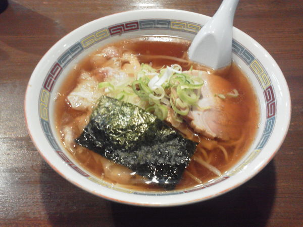 「ワンタン麺 710円」@宝華らぁめん 国分寺店の写真