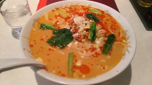 「担々麺  850円」@上海手打ちそばヤンヤン 銀座・三原橋交番前の写真