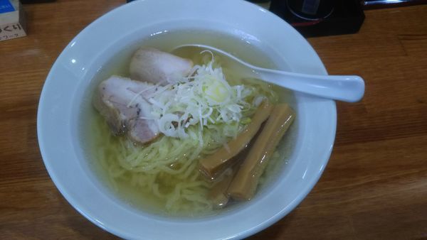 「会津山塩ラーメン 730円」@麺や 大一の写真