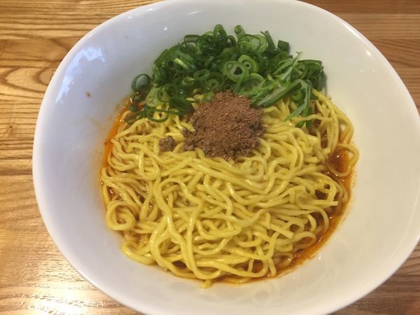 「汁なし担々麺：550円」@汁なし担々麺 麻沙羅の写真