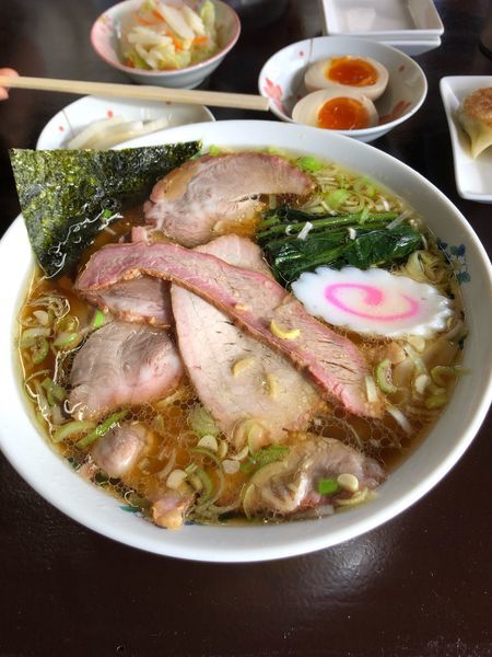 「チャーシューワンタン麺＋味玉」@手打ち中華 よしだの写真