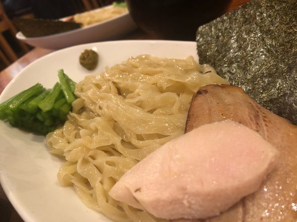 「濃厚鶏白湯つけ麺」@三代目麺処 「まるは」極 船橋店の写真