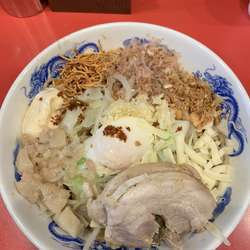 温泉玉子入りまぜそば 倍盛り全部まし ¥980