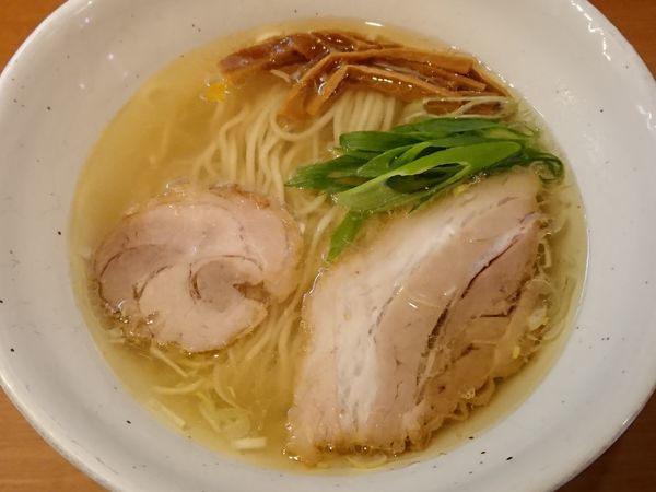 「中華そば 塩」@中華そば うえまちの写真