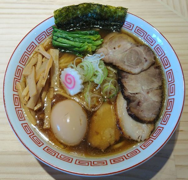 「必道そば＋特製」@麺屋 必道の写真