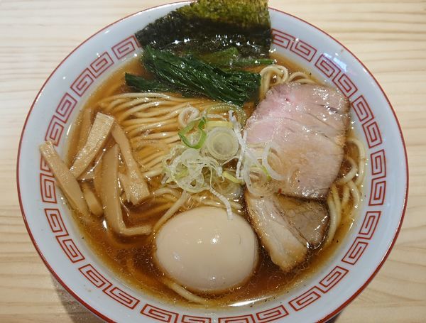 「味玉必道そば」@麺屋 必道の写真