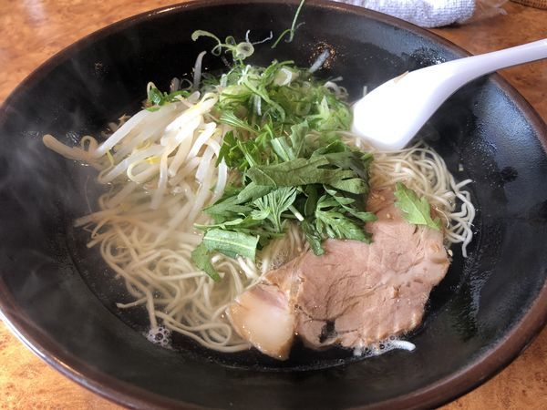 「らーめん　￥６００」@LOVE&SALT らーめん味やの写真