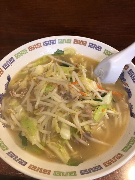「タンメン600円」@ラーメン王の写真