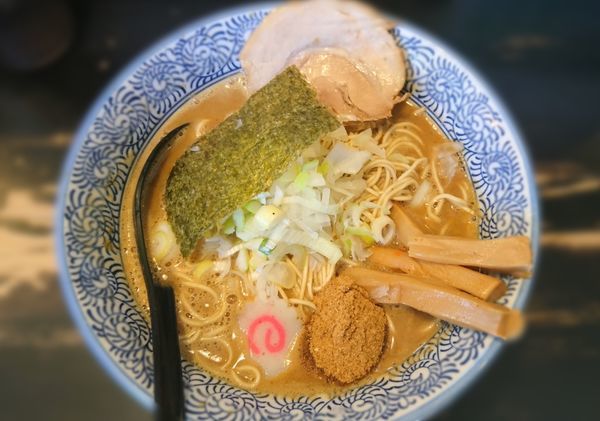 「濃厚狼煙らーめん 細麺」@狼煙 〜NOROSHI〜の写真