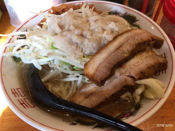 「らーめん、普通盛」@郎郎郎 八王子店の写真