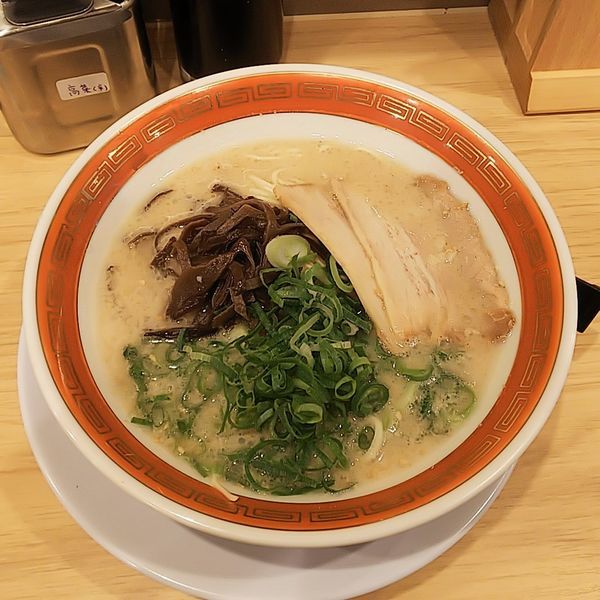 「博多白 ネギ バリカタ」@博多らーめん長風 新秋津店の写真