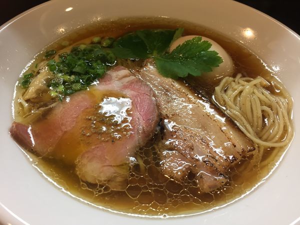 「味玉醤油そば（950円）」@麺屋 中川會 住吉店の写真