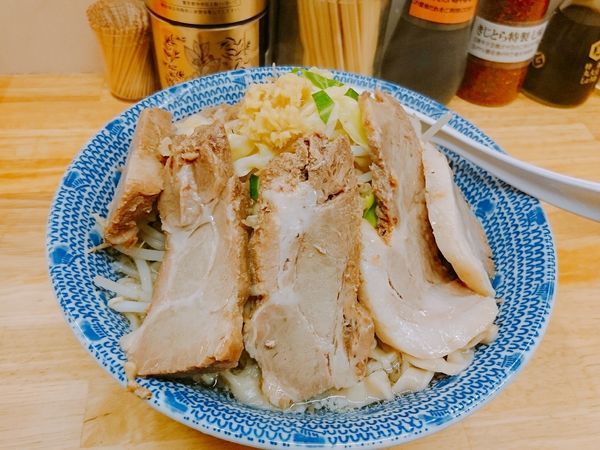 「ラーメン 中  生姜 肉マシ」@らーめん きじとらの写真