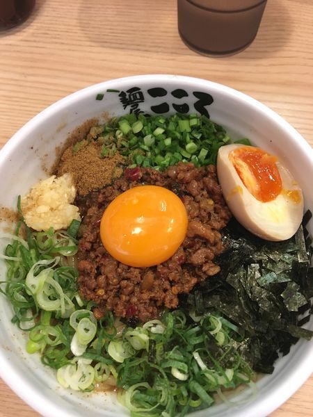 「台湾まぜそば」@麺屋 こころ 大岡山本店の写真