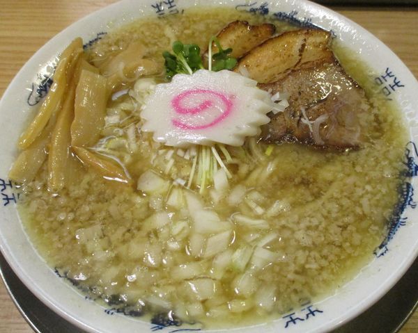 「アブラ煮干そば（並）780円」@煮干そば 流。の写真