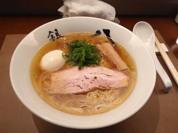 「味玉中華そば」@中華そば 銀座 八五の写真