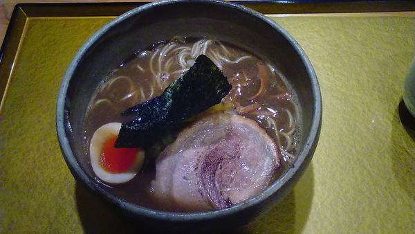 「醤油850円と半ライス50円」@麺屋 音の写真