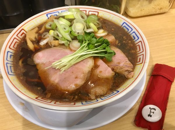 「サバ醤油そば」@サバ6製麺所 南森町店の写真