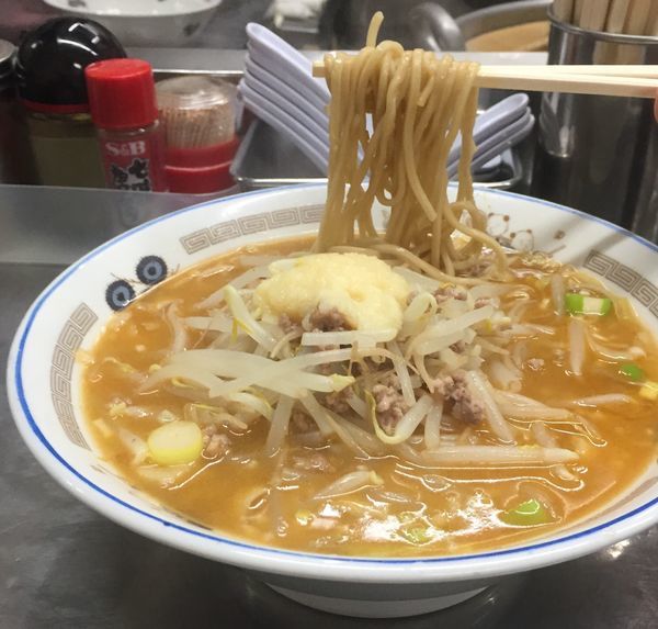 「味噌らぁめん600円他」@中華そば みたかの写真