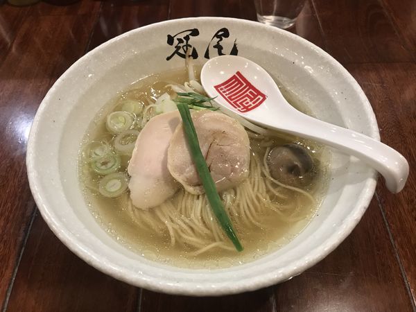 「鶏清湯らぁめん」@らぁめん冠尾 恵比寿西店の写真