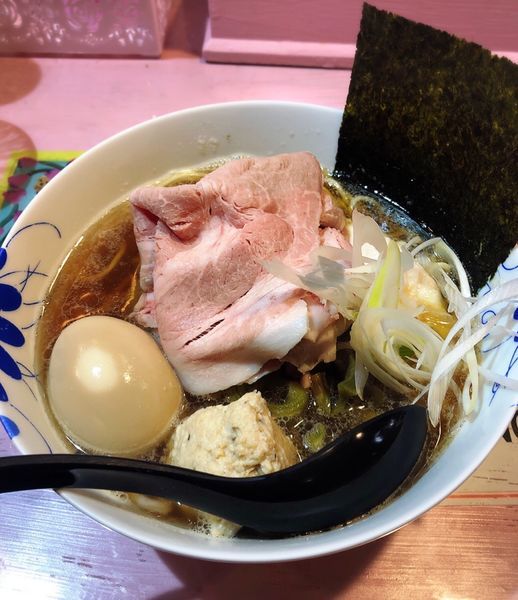 「凛々しい特製煮干し中華そば」@らーめん凛々の写真