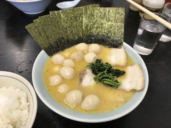 「チャーシューメン【のり、たまご×3】」@萬来亭の写真