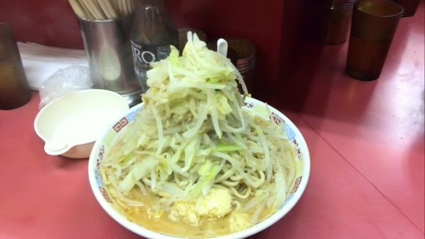 「大ラーメン800円」@ラーメン二郎 ひばりヶ丘駅前店の写真