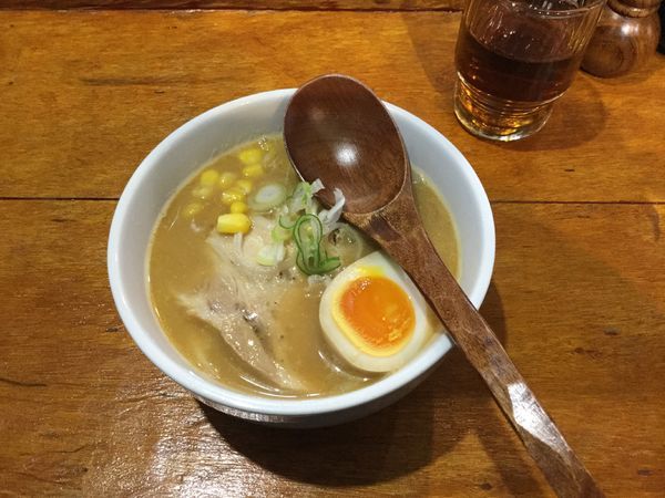 「味噌らーめん・ハーフ(¥450)」@らーめん歴史酒場 蜻の写真