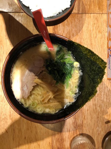 「ラーメン餃子セット」@横浜家系ラーメン 大館家の写真