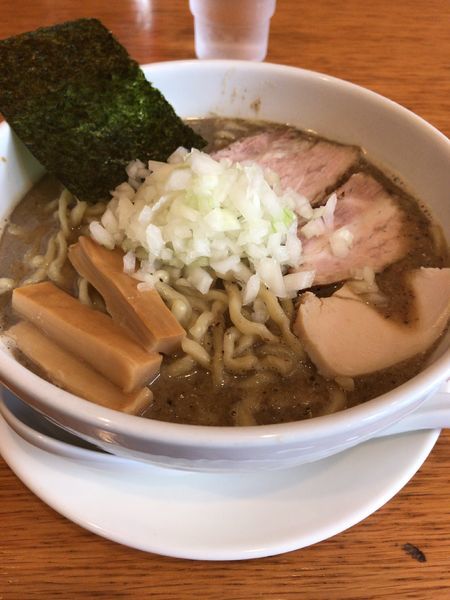 「煮干しどろそば」@煮干そば とみ田の写真