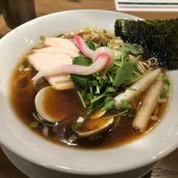 鶏・煮干し・蛤のトリプルSOBA