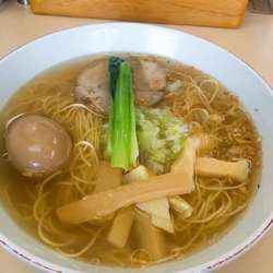 白メンマの塩ラーメン