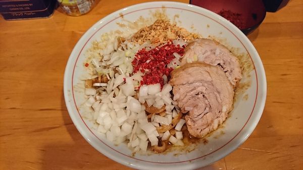 「牛脂カレーそば」@ファットンの写真