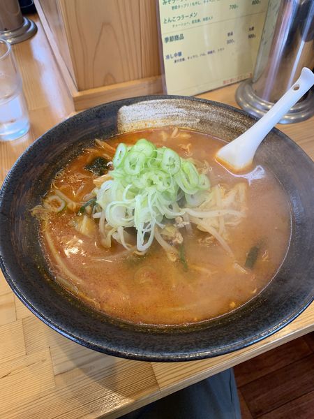 「辛辛麺」@拉麺食道の写真
