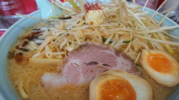 「特製もやし味噌ラーメン(大盛)」@山岡家 川島店の写真